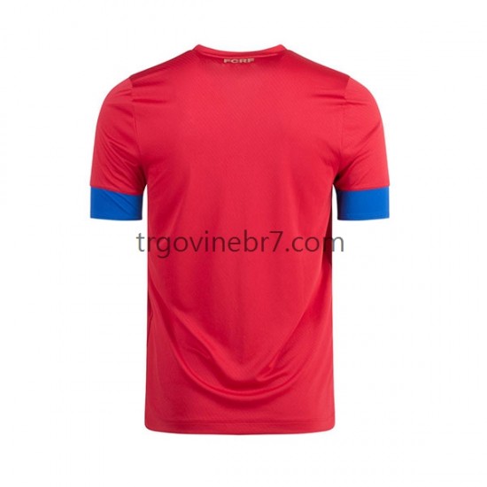 Dres Kostarika Domaći World Cup 2022 Kratkih Rukava - Muški
