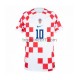 Dres Hrvatska Modrić 10 Domaći World Cup 2022 Kratkih Rukava - Muški