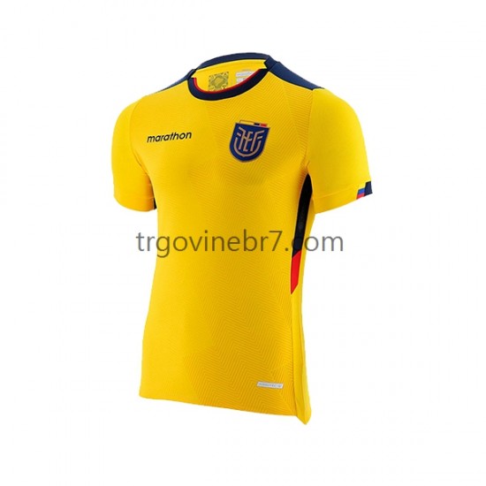 Dres Ekvador Domaći World Cup 2022 Kratkih Rukava - Muški