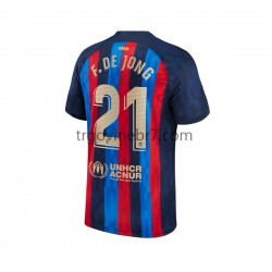 Dres FC Barcelona Frenkie de Jong 21 Domaći 2022-2023 Kratkih Rukava - Muški