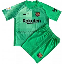 Golmanski Dres - Dres FC Barcelona Treći 2021-2022 Kratkih Rukava - Dječji Golmanski Dres - Dres FC Barcelona Treći 2021-2022 Kratkih Rukava - Dječji