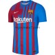 Dres FC Barcelona Domaći 2021-2022 Kratkih Rukava - Muški