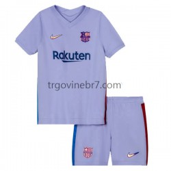 Dres FC Barcelona Gostujući 2021-2022 Kratkih Rukava - Dječji Dres FC Barcelona Gostujući 2021-2022 Kratkih Rukava - Dječji