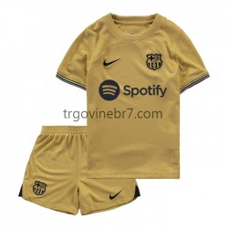 Dres FC Barcelona Gostujući 2022-2023 Kratkih Rukava - Dječji Dres FC Barcelona Gostujući 2022-2023 Kratkih Rukava - Dječji