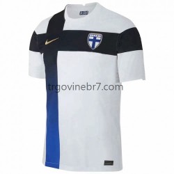 Dres Finska Euro 2020 Domaći Kratkih Rukava - Muški Dres Finska Euro 2020 Domaći Kratkih Rukava - Muški