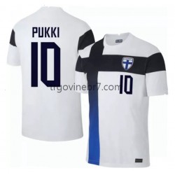 Dres Finska Teemu Pukki 10 Euro 2020 Domaći Kratkih Rukava - Muški Dres Finska Teemu Pukki 10 Euro 2020 Domaći Kratkih Rukava - Muški