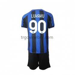 Dres Inter Milan Romelu Lukaku 90 Domaći 2022-2023 Kratkih Rukava - Dječji Dres Inter Milan Romelu Lukaku 90 Domaći 2022-2023 Kratkih Rukava - Dječji