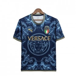 Dres Italija Versace Edition Domaći 2022-2023 Kratkih Rukava - Muški Dres Italija Versace Edition Domaći 2022-2023 Kratkih Rukava - Muški