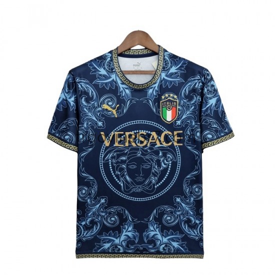 Dres Italija Versace Edition Domaći 2022-2023 Kratkih Rukava - Muški