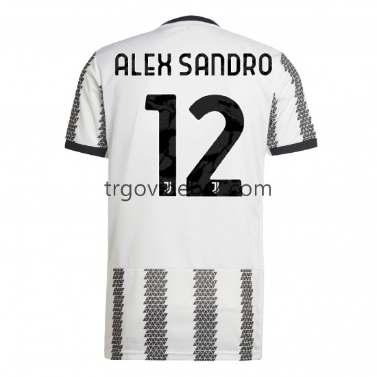 Dres Juventus Alex Sandro 12 Domaći 2022-2023 Kratkih Rukava - Muški