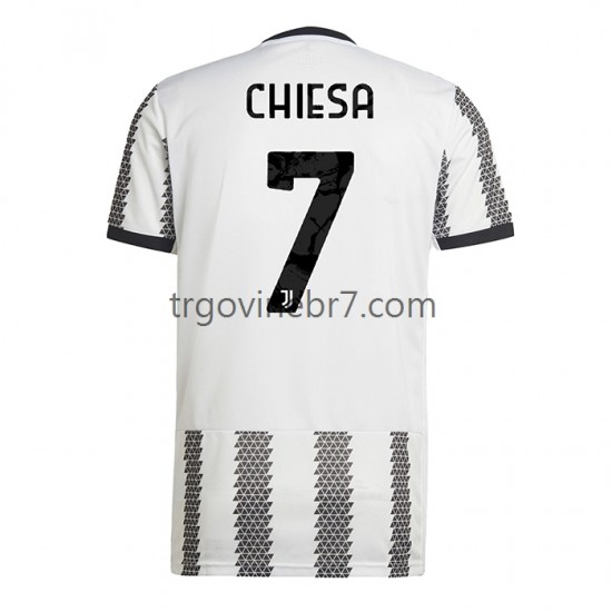 Dres Juventus Chiesa 7 Domaći 2022-2023 Kratkih Rukava - Muški