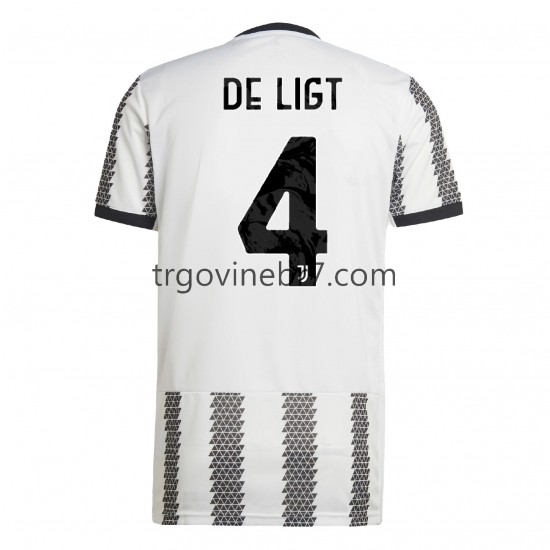 Dres Juventus De Ligt 4 Domaći 2022-2023 Kratkih Rukava - Muški