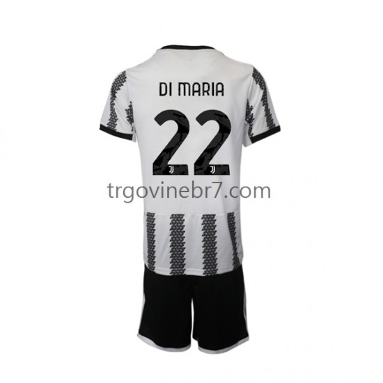 Dres Juventus Di Maria 22 Domaći 2022-2023 Kratkih Rukava - Dječji