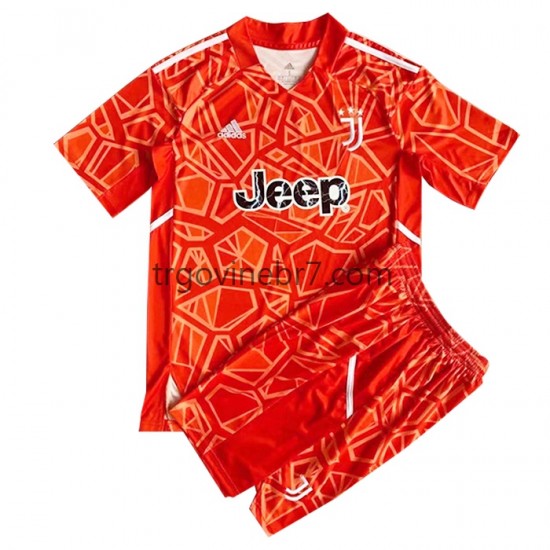 Golmanski Dres - Dres Juventus Gostujući 2022-2023 Kratkih Rukava - Dječji