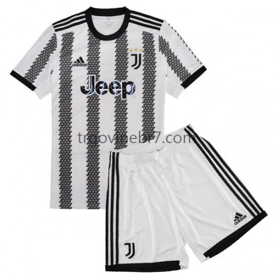 Dres Juventus Domaći 2022-2023 Kratkih Rukava - Dječji