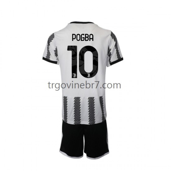 Dres Juventus Pogba 10 Domaći 2022-2023 Kratkih Rukava - Dječji