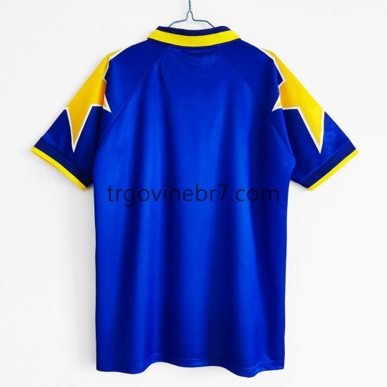 Dres Juventus Retro Gostujući 1995-1996 Kratkih Rukava - Muški