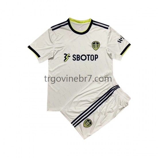 Dres Leeds United Domaći 2022-2023 Kratkih Rukava - Dječji