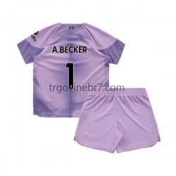 Golmanski Dres - Dres Liverpool Alisson Becker 1 Domaći 2022-2023 Kratkih Rukava - Dječji Golmanski Dres - Dres Liverpool Alisson Becker 1 Domaći 2022-2023 Kratkih Rukava - Dječji