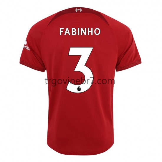 Dres Liverpool Fabinho 3 Domaći 2022-2023 Kratkih Rukava - Muški