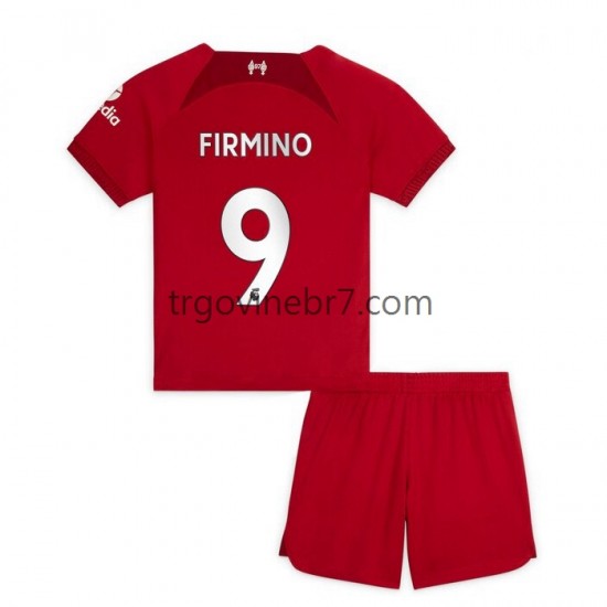 Dres Liverpool Firmino 9 Domaći 2022-2023 Kratkih Rukava - Dječji