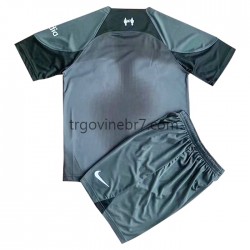 Golmanski Dres - Dres Liverpool Gostujući 2022-2023 Kratkih Rukava - Dječji