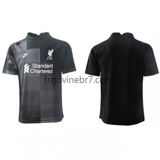 Golmanski Dres - Dres Liverpool Treći 2021-2022 Kratkih Rukava - Muški