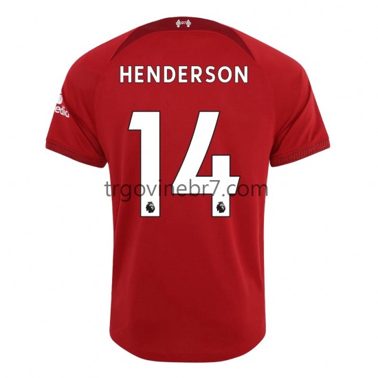 Dres Liverpool Henderson 14 Domaći 2022-2023 Kratkih Rukava - Muški