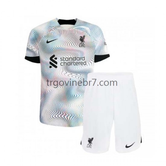 Dres Liverpool Gostujući 2022-2023 Kratkih Rukava - Dječji