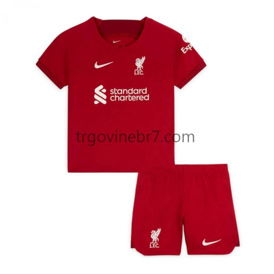 Dres Liverpool Domaći 2022-2023 Kratkih Rukava - Dječji