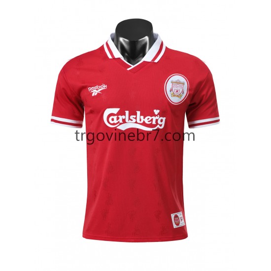 Dres Liverpool Retro Domaći 1996-1997 Kratkih Rukava - Muški