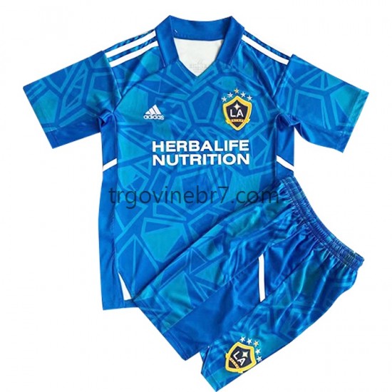 Golmanski Dres - Dres Los Angeles Galaxy Gostujući 2022-2023 Kratkih Rukava - Dječji