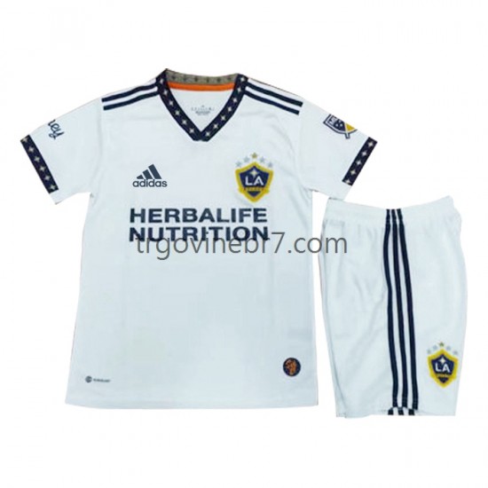 Dres Los Angeles Galaxy Domaći 2022-2023 Kratkih Rukava - Dječji