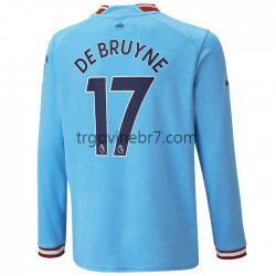 Dres Manchester City De Bruyne 17 Domaći 2022-2023 Dugim Rukavima - Muški Dres Manchester City De Bruyne 17 Domaći 2022-2023 Dugim Rukavima - Muški