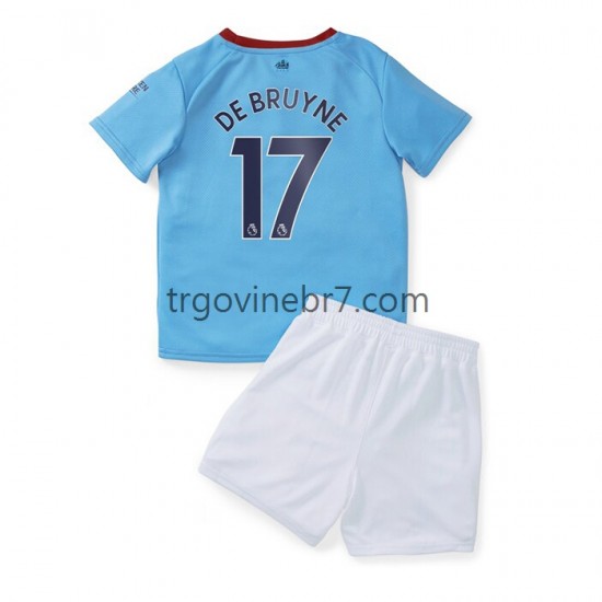 Dres Manchester City De Bruyne 17 Domaći 2022-2023 Kratkih Rukava - Dječji