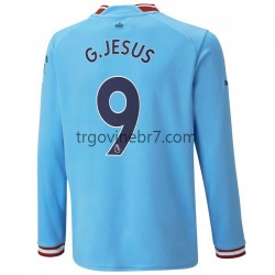 Dres Manchester City G.Jesus 9 Domaći 2022-2023 Dugim Rukavima - Muški
