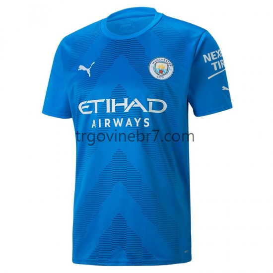 Golmanski Dres - Dres Manchester City Gostujući 2022-2023 Kratkih Rukava - Muški