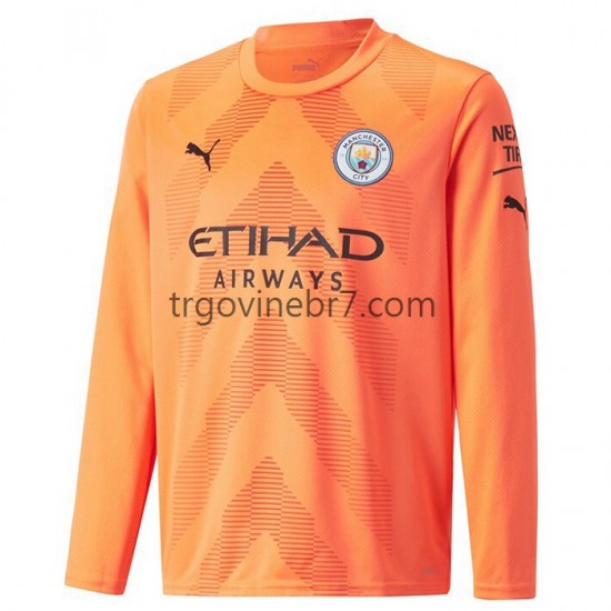 Golmanski Dres - Dres Manchester City Treći 2022-2023 Dugim Rukavima - Muški
