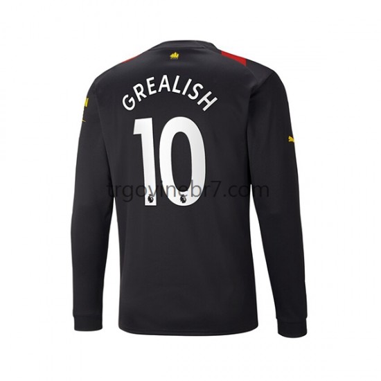 Dres Manchester City Grealish 10 Long Gostujući 2022-2023 Kratkih Rukava