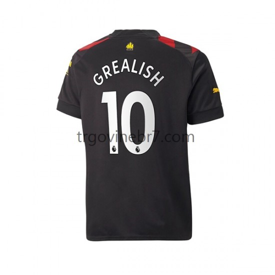 Dres Manchester City Grealish 10 Gostujući 2022-2023 Kratkih Rukava - Muški