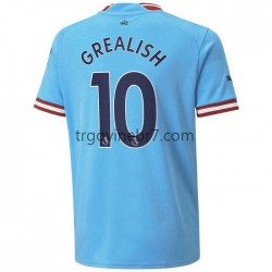 Dres Manchester City Grealish 10 Domaći 2022-2023 Kratkih Rukava - Muški Dres Manchester City Grealish 10 Domaći 2022-2023 Kratkih Rukava - Muški