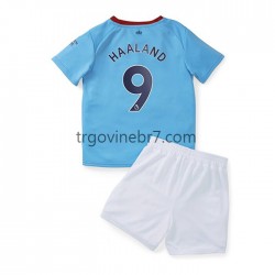 Dres Manchester City Haaland 9 Domaći 2022-2023 Kratkih Rukava - Dječji Dres Manchester City Haaland 9 Domaći 2022-2023 Kratkih Rukava - Dječji