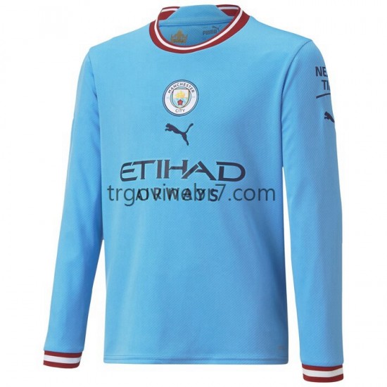 Dres Manchester City Domaći 2022-2023 Dugim Rukavima - Muški