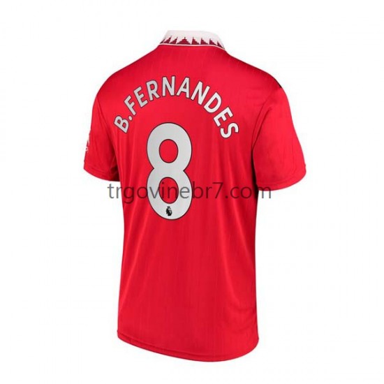 Dres Manchester United Bruno Fernandes 8 Domaći 2022-2023 Kratkih Rukava - Muški