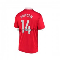 Dres Manchester United Christian Eriksen 14 Domaći 2022-2023 Kratkih Rukava - Muški