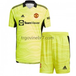 Golmanski Dres - Dres Manchester United Domaći 2021-2022 Kratkih Rukava - Dječji Golmanski Dres - Dres Manchester United Domaći 2021-2022 Kratkih Rukava - Dječji