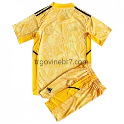 Golmanski Dres - Dres Manchester United Domaći 2022-2023 Kratkih Rukava - Dječji