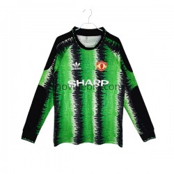 Golmanski Dres - Dres Manchester United Retro Domaći 1990-1991 Dugim Rukavima - Muški