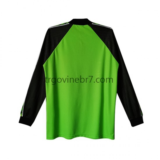 Golmanski Dres - Dres Manchester United Retro Domaći 1998-1999 Dugim Rukavima - Muški