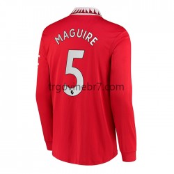 Dres Manchester United Harry Maguire 5 Domaći 2022-2023 Dugim Rukavima - Muški